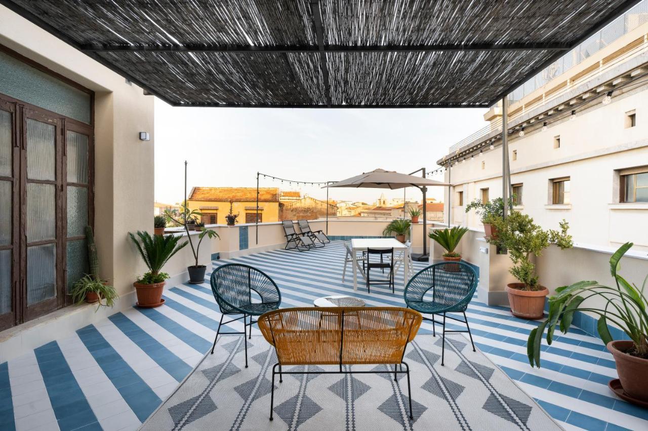 Appartement La Casuzza In Terrazza à Palerme Extérieur photo