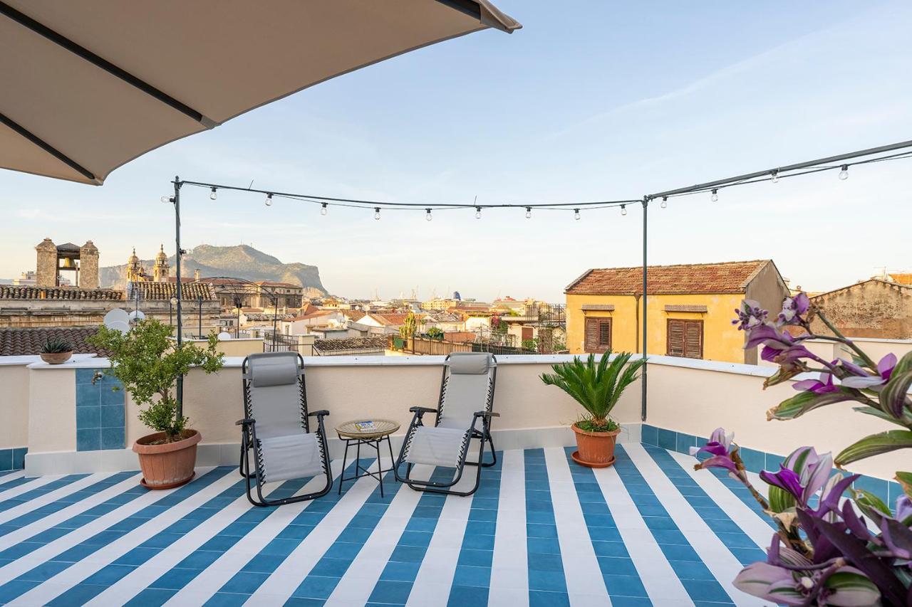 Appartement La Casuzza In Terrazza à Palerme Extérieur photo